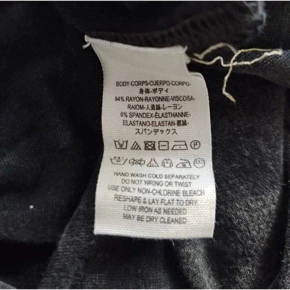 Free People We The Free  Cosmo Cowl Neck Top Long Sleeve Gray Size XS - Picture 10 of 11